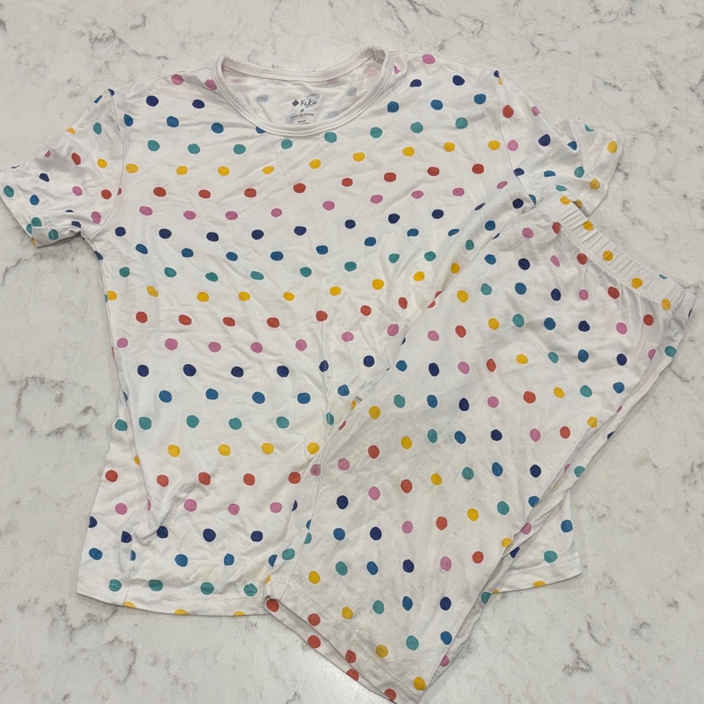Kyte Baby Colorful Polka Dot Pajama Set